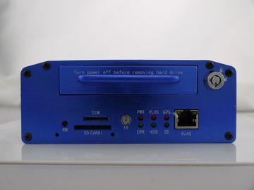 Industrial 4G GPRS GPS HDD Mobile DVR G-sensor , Mobile DVR For Vehicles