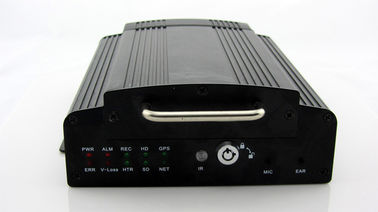 Waterproof GPS Mobile DVR Recorder With 4 Video 4 Input Motion Detection