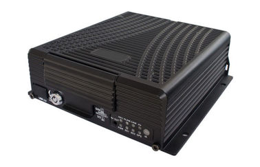 Linux H.264 HDD GPS Mobile DVR 4-CH D1 / HD1 Support Audio Video Output